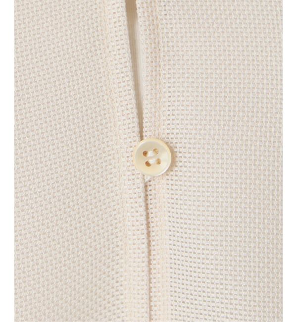 NOBLE「《追加》ブリーズメッシュショートフードブラウス」|シャツ・ブラウス|