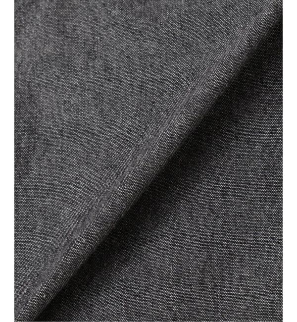 Spick and Span「《追加》バンドカラーボックスダンガリーシャツ」|シャツ・ブラウス|