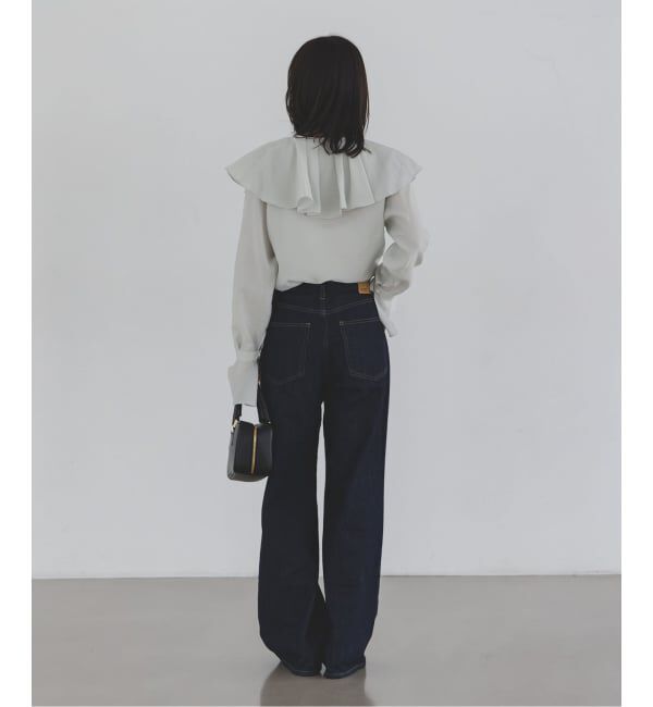 NOBLE「《追加》ブライトシアーフリルブラウス」|シャツ・ブラウス|