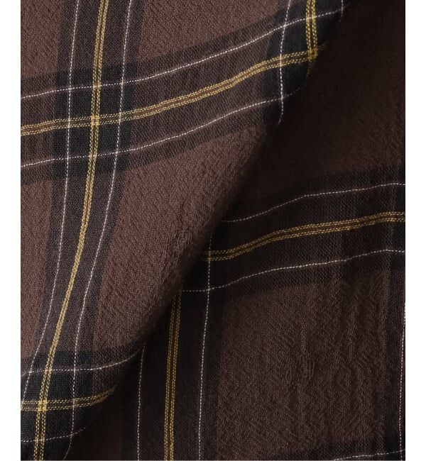 FRAMeWORK「シアーチェックドロストシャツ」|シャツ・ブラウス|