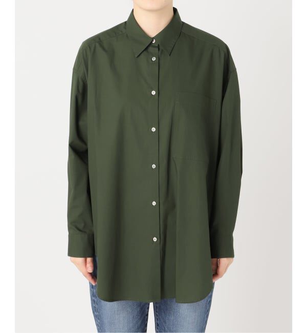 Spick and Span「《WEB限定 / 追加》50コットンオーバーシャツ」|シャツ・ブラウス|