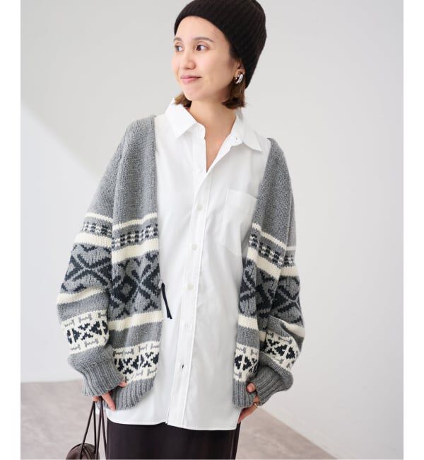 FRAMeWORK「コットンロングシャツ」|シャツ・ブラウス|