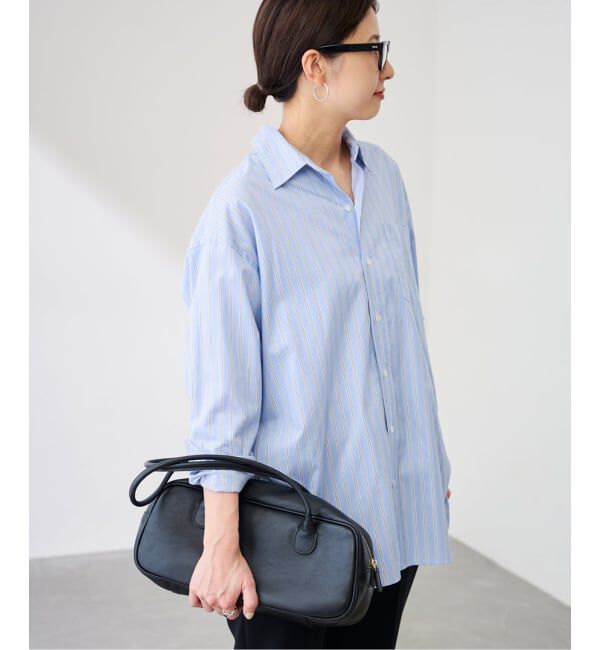 FRAMeWORK「コットンロングシャツ」|シャツ・ブラウス|