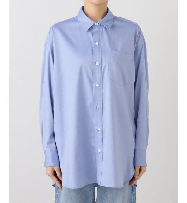 FRAMeWORK「コットンロングシャツ」|シャツ・ブラウス|