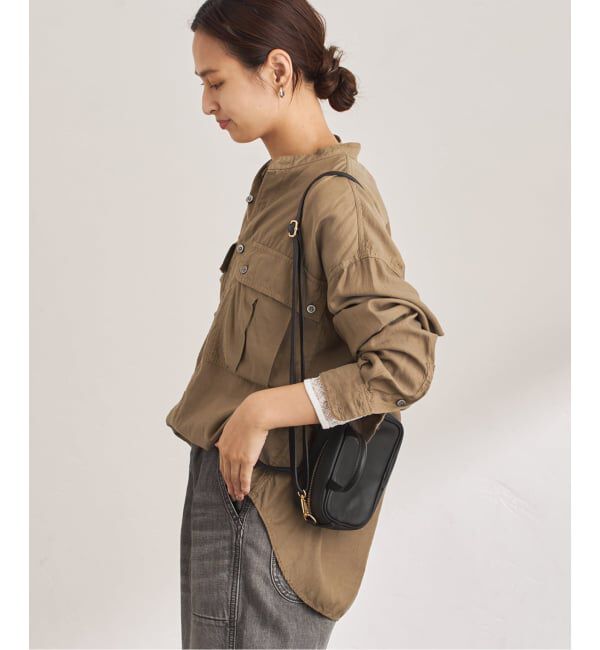 FRAMeWORK「キュプラコットンガーメントダイシャツ」|シャツ・ブラウス|