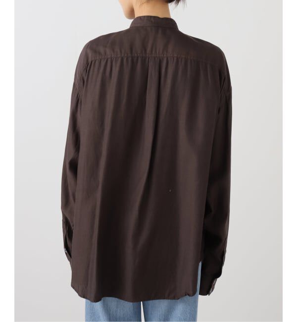 FRAMeWORK「キュプラコットンガーメントダイシャツ」|シャツ・ブラウス|