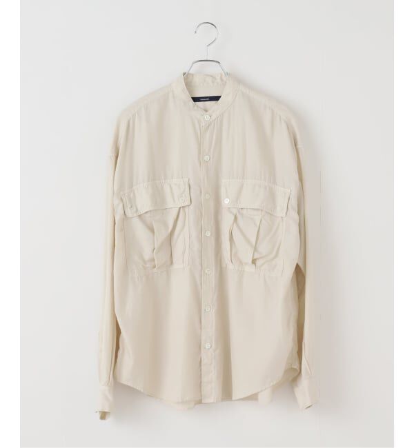 FRAMeWORK「キュプラコットンガーメントダイシャツ」|シャツ・ブラウス|