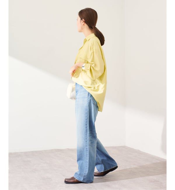 FRAMeWORK「SILKコンピースダイWORK-シャツ」|シャツ・ブラウス|