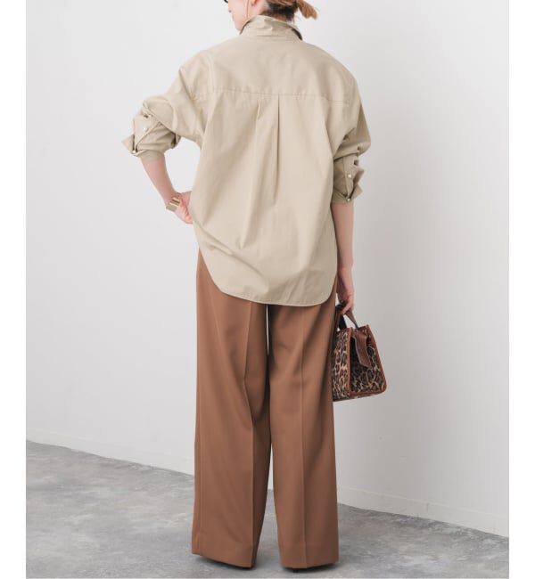 Spick and Span「《追加》パールボタンシャツ」|シャツ・ブラウス|