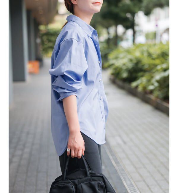 Spick and Span「《追加》パールボタンシャツ」|シャツ・ブラウス|