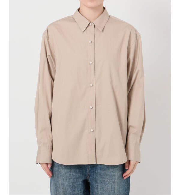 Spick and Span「《追加》パールボタンシャツ」|シャツ・ブラウス|