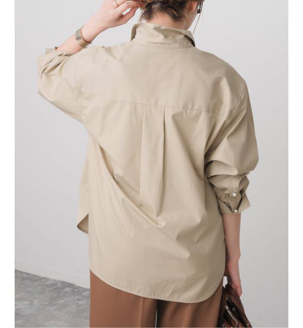 Spick and Span「《追加》パールボタンシャツ」|シャツ・ブラウス|