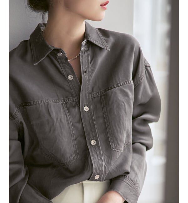 NOBLE「フェードカラービッグポケットシャツ」|シャツ・ブラウス|