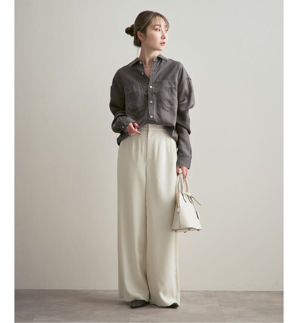 NOBLE「フェードカラービッグポケットシャツ」|シャツ・ブラウス|