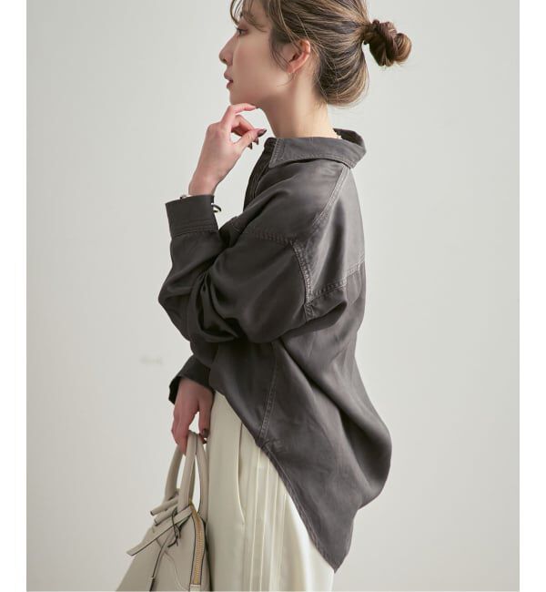 NOBLE「フェードカラービッグポケットシャツ」|シャツ・ブラウス|