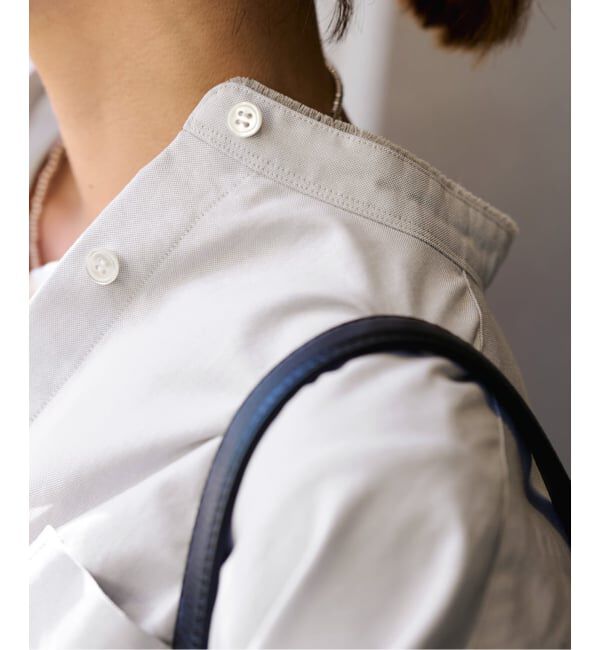 FRAMeWORK「バンドカラーロングシャツ」|シャツ・ブラウス|