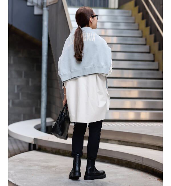 FRAMeWORK「バンドカラーロングシャツ」|シャツ・ブラウス|