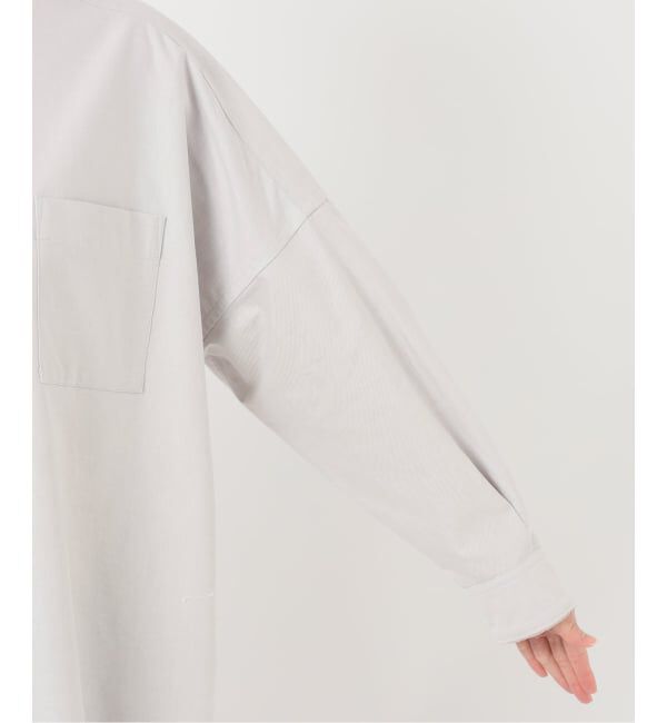 FRAMeWORK「バンドカラーロングシャツ」|シャツ・ブラウス|