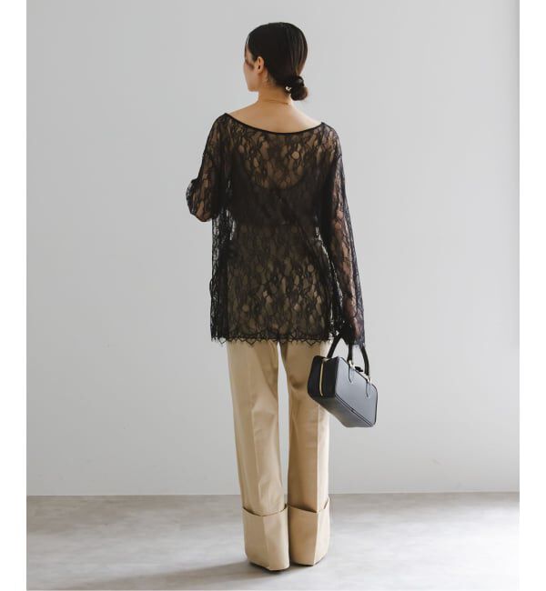 NOBLE「《追加》サラサシアーレースブラウス」|シャツ・ブラウス|