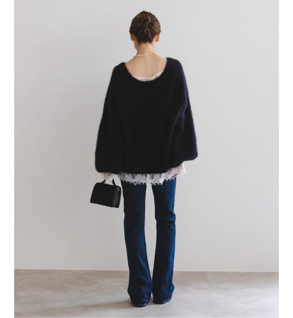 NOBLE「《追加》サラサシアーレースブラウス」|シャツ・ブラウス|