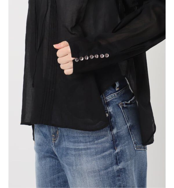 Spick and Span「《予約》ne Quittez pas / ヌキテパ 別注Frill Collar Blouse*」|シャツ・ブラウス|