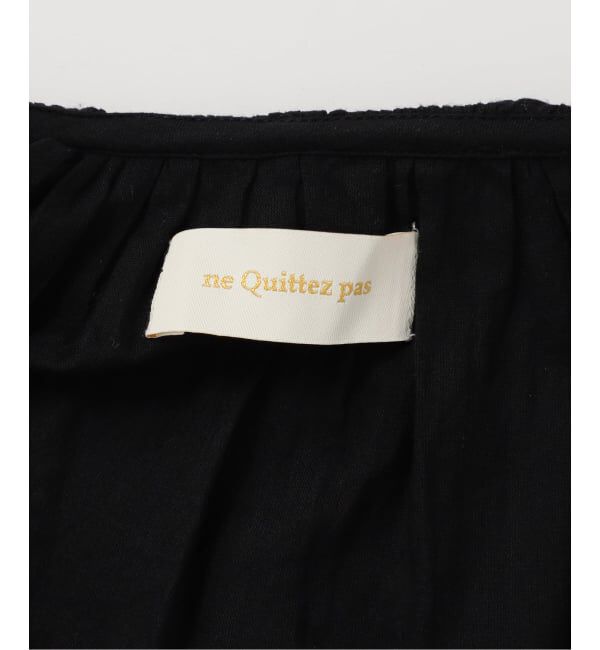 Spick and Span「《予約》ne Quittez pas / ヌキテパ 別注Frill Collar Blouse*」|シャツ・ブラウス|