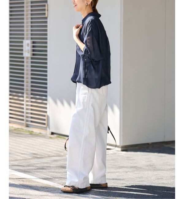 FRAMeWORK「≪予約≫シアービエラドロストレギュラーシャツ」|シャツ・ブラウス|