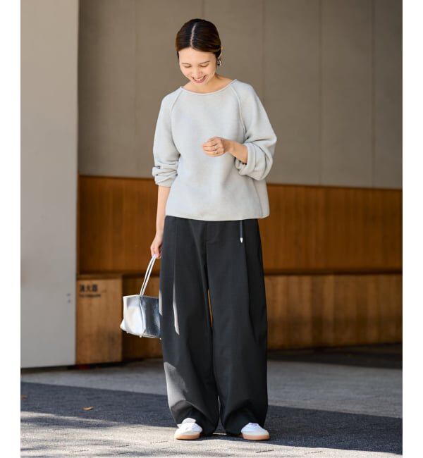 FRAMeWORK「≪追加予約≫タックカーブバックゴムパンツ」|スラックス|