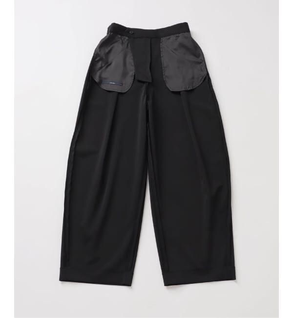 FRAMeWORK「≪追加予約≫タックカーブバックゴムパンツ」|スラックス|