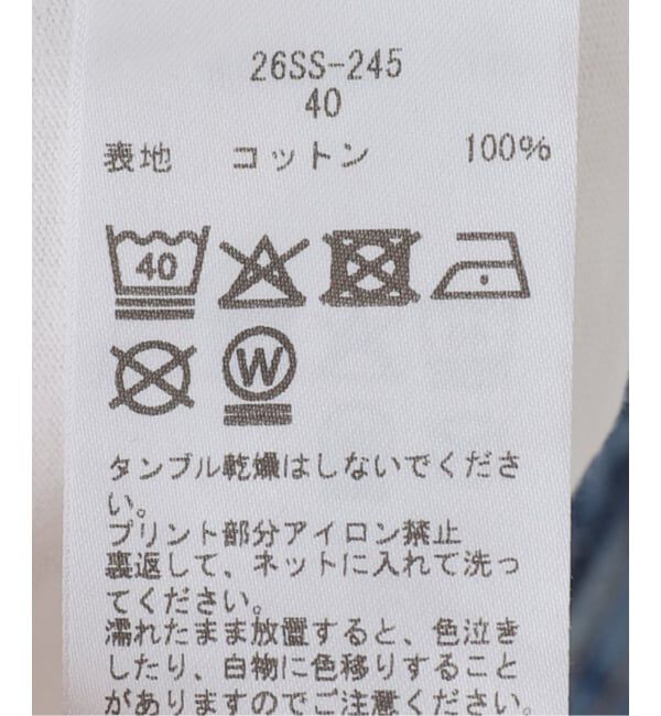 FRAMeWORK「COUTURE D`ADAM/クチュールドアダム JANE TEE」|Tシャツ・カットソー|