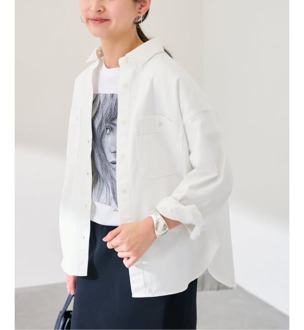 FRAMeWORK「チノシャツ」|シャツ・ブラウス|ホワイト