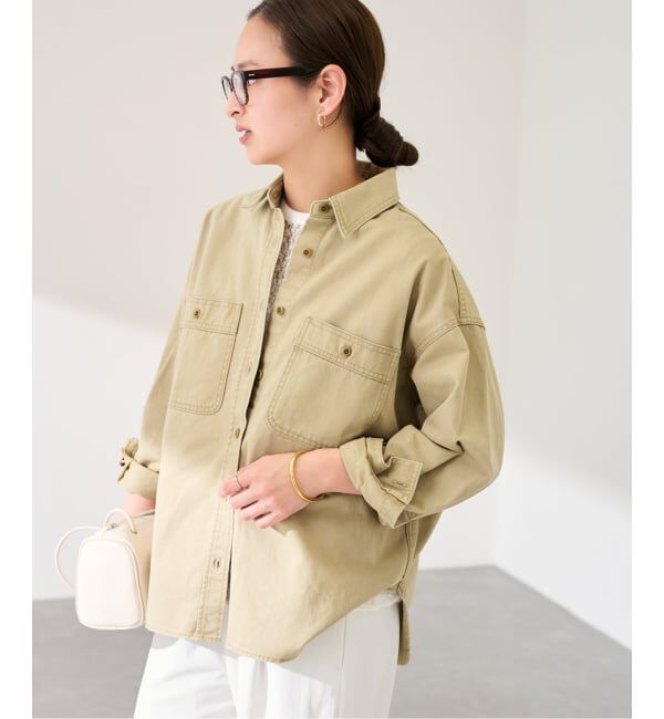 FRAMeWORK「チノシャツ」|シャツ・ブラウス|