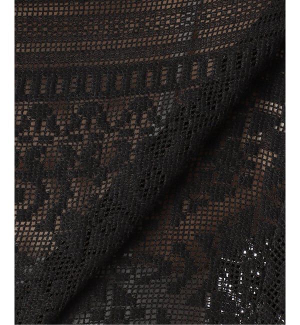 Spick and Span「《予約》スタンドカラーレースシャツ」|シャツ・ブラウス|