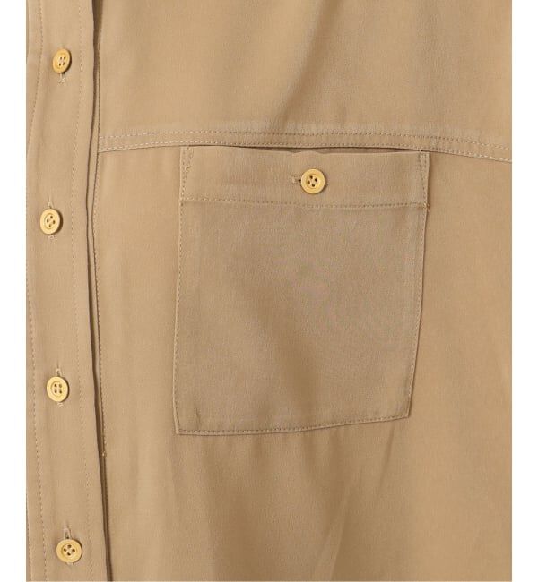  「《追加》【洗える】シュシュSETピーチサテン起毛シャツ」|シャツ・ブラウス|