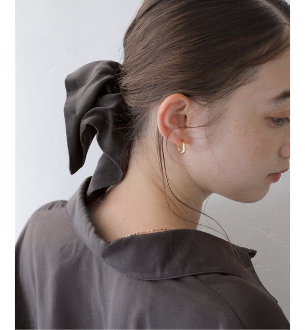  「《追加》【洗える】シュシュSETピーチサテン起毛シャツ」|シャツ・ブラウス|