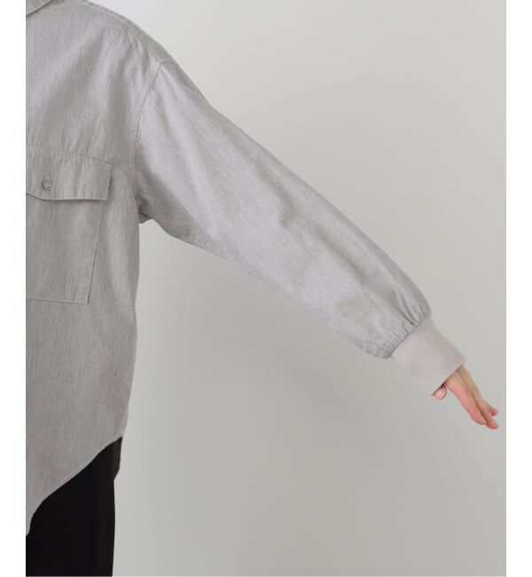  「【洗える】Munich/ミューニック スラブデニムシャツ」|シャツ・ブラウス|