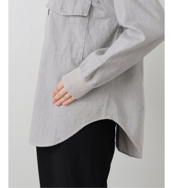  「【洗える】Munich/ミューニック スラブデニムシャツ」|シャツ・ブラウス|