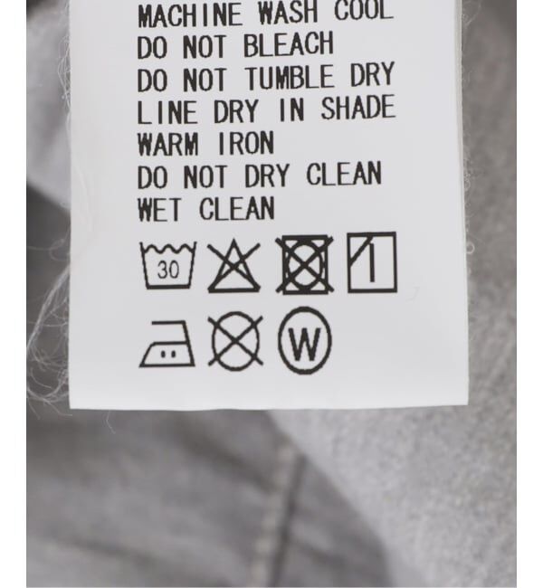  「【洗える】Munich/ミューニック スラブデニムシャツ」|シャツ・ブラウス|