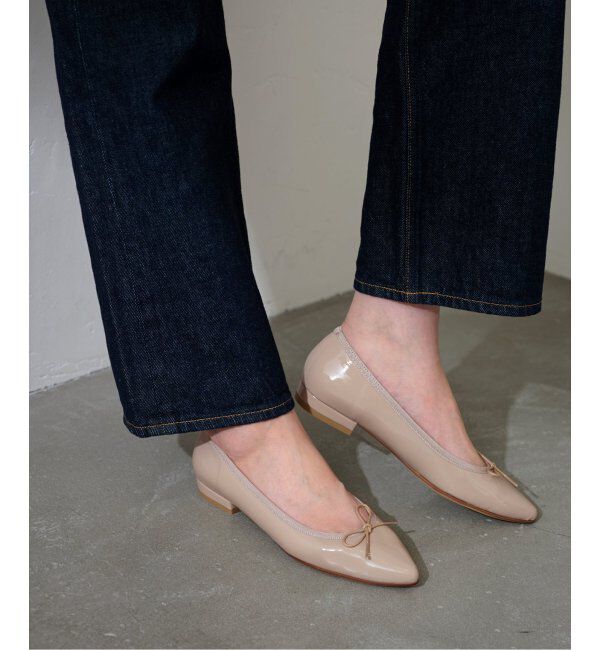  「《追加》ポインテッドエナメルバレエ」|バレエシューズ|