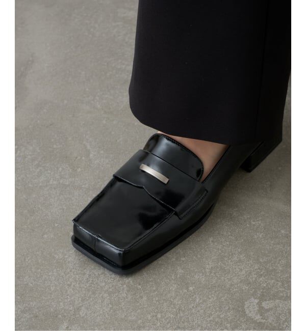 GRISE「GRISEボックススクエアローファー」|ローファー|