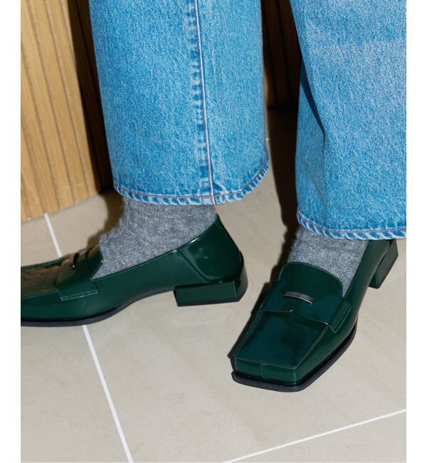 GRISE「GRISEボックススクエアローファー」|ローファー|