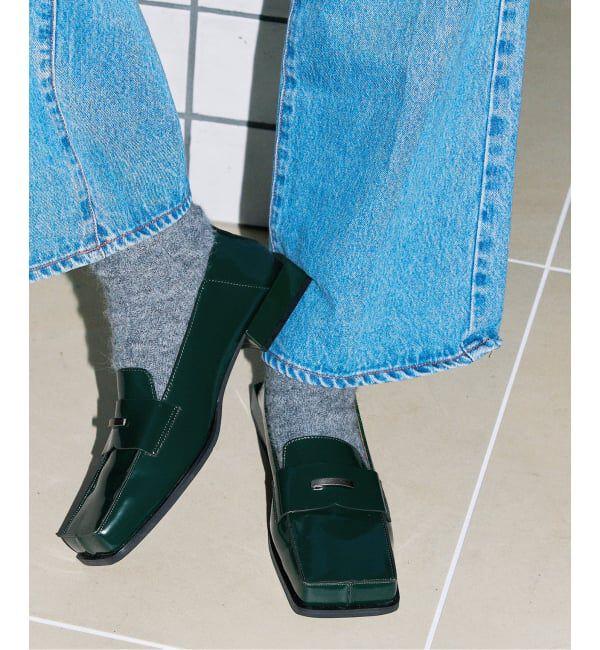 GRISE「GRISEボックススクエアローファー」|ローファー|