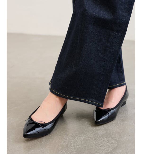  「≪追加≫ポインテッドエナメルバレエ」|バレエシューズ|