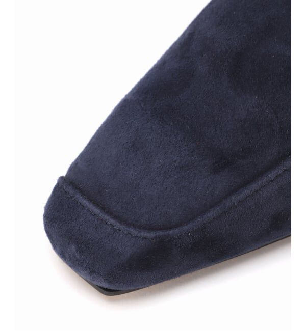 GRISE「GRISEレザーナロースクエアモチーフローファー」|ローファー|