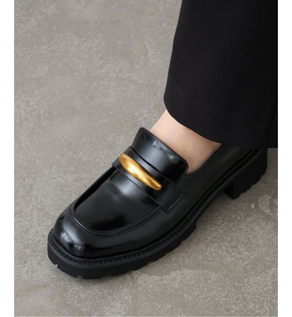 GRISE「GRISEメタルモチーフタンクソールローファー」|ローファー|