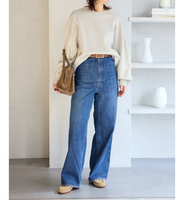  「レザーギャザーローファー」|ローファー|