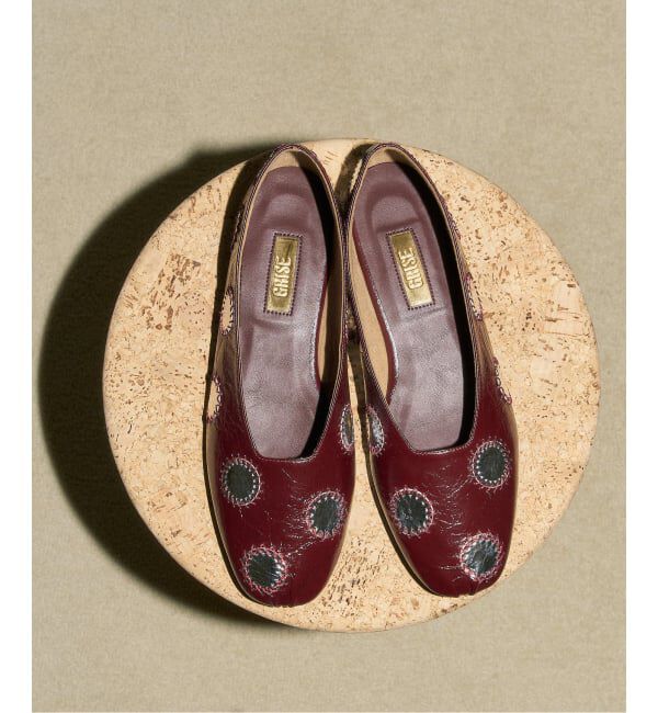 GRISE「GRISEレザーミラーワークフラット」|その他|