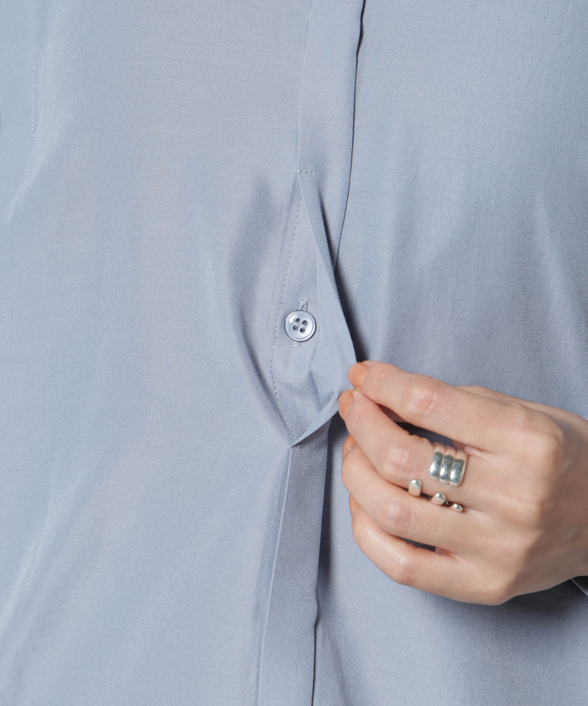 nano･universe「ショルダーギャザーブラウス」|シャツ・ブラウス|