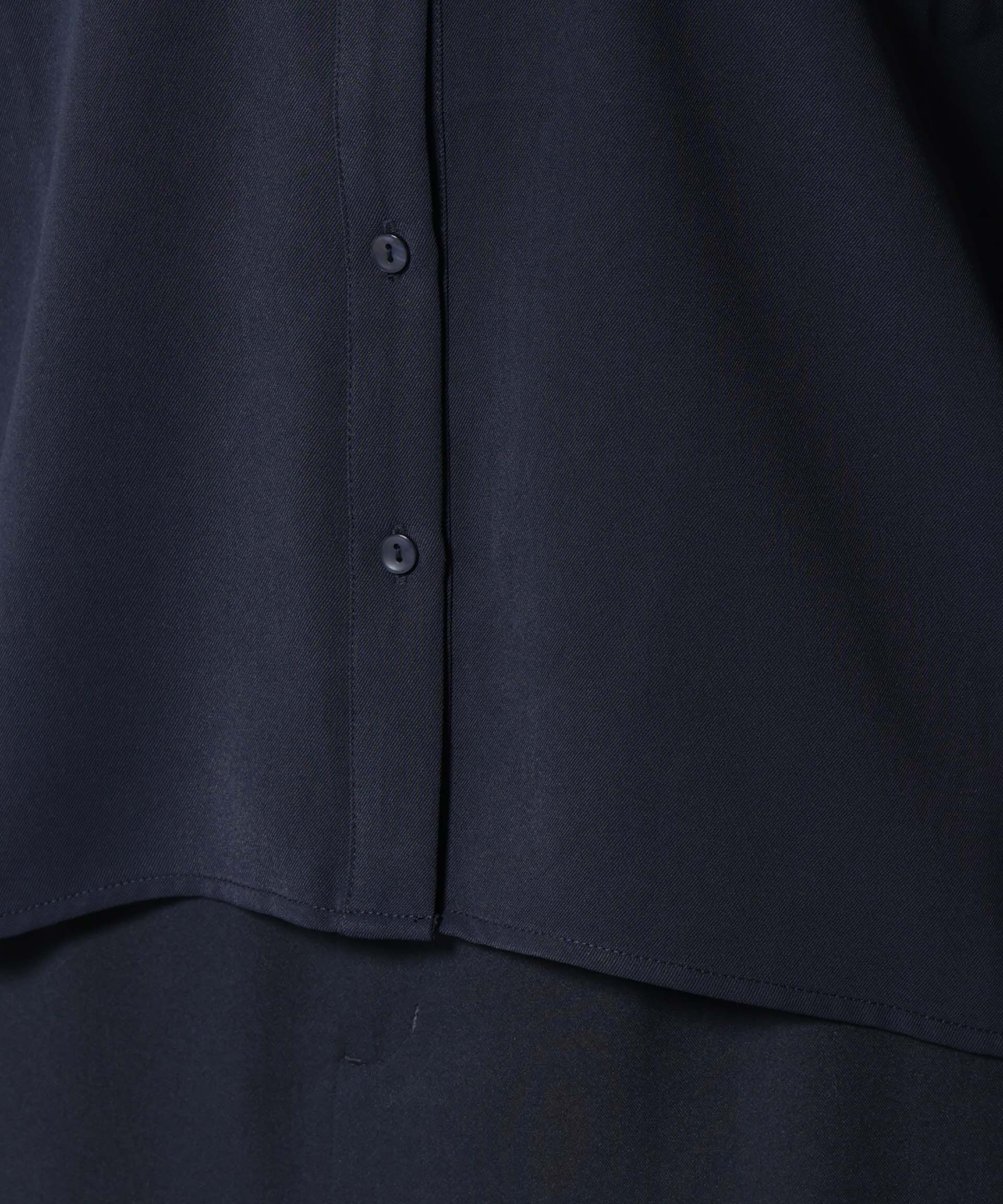 nano･universe「フロントフリルブラウス」|シャツ・ブラウス|