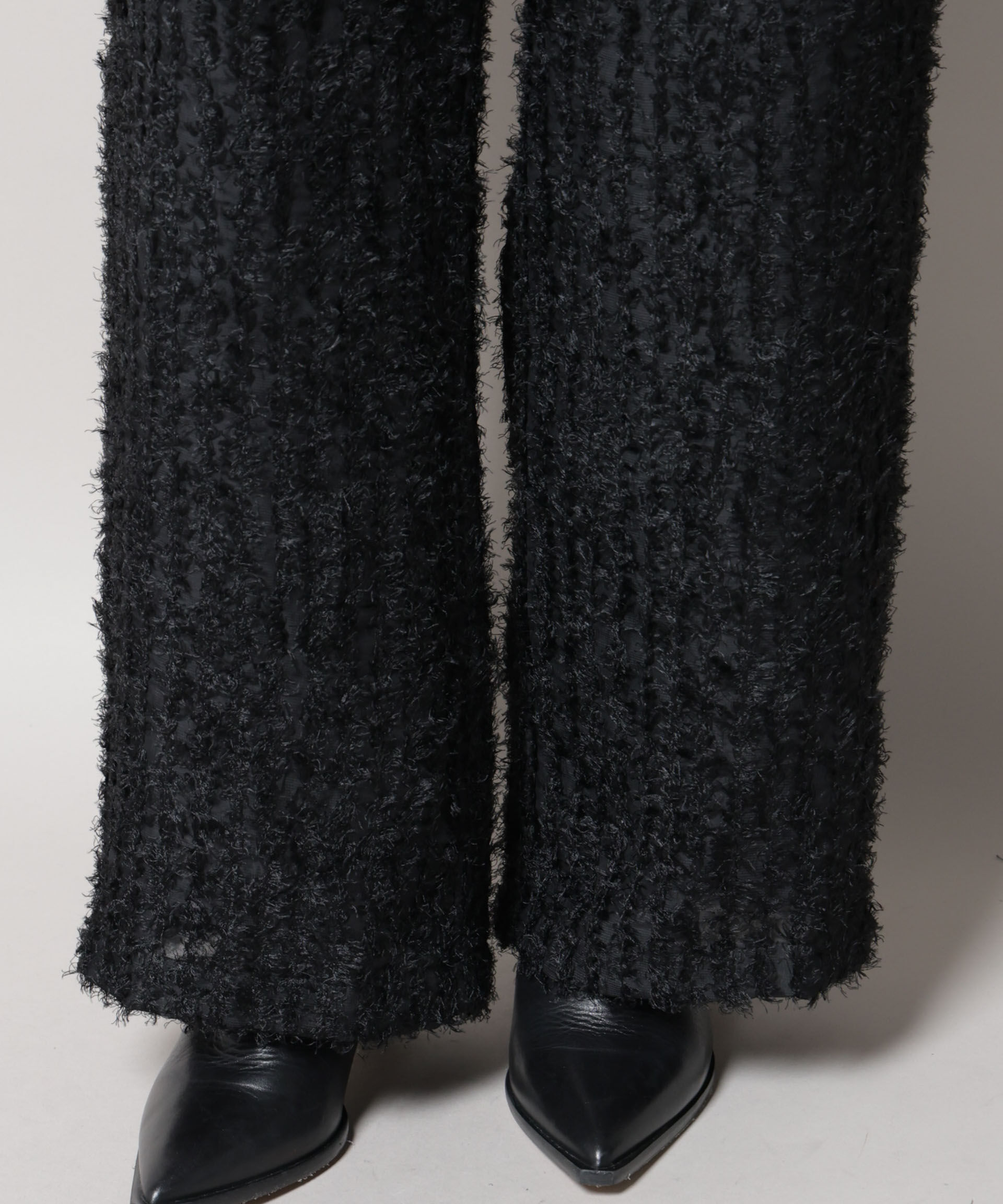 nano･universe「フリンジジャガードパンツ」|チノ|